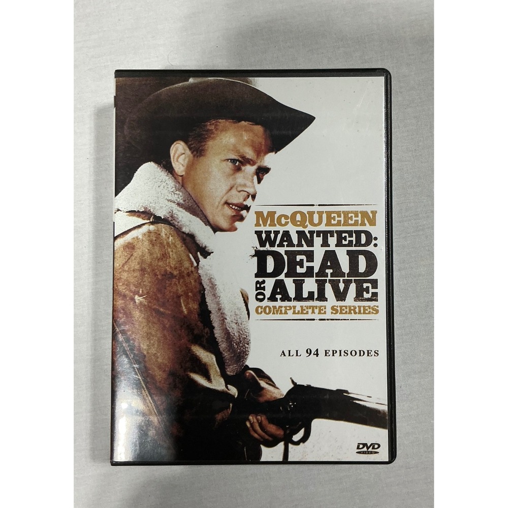 Wanted Dead or Alive Complete Series DVD Steve McQueen 94 Episodes Western TV